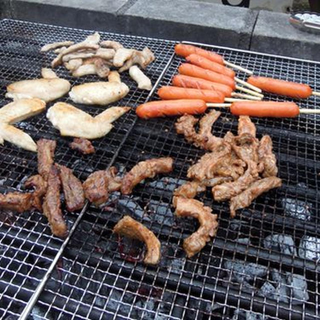 恒例のBBQ