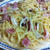 ベーコンとしめじのクリームパスタ