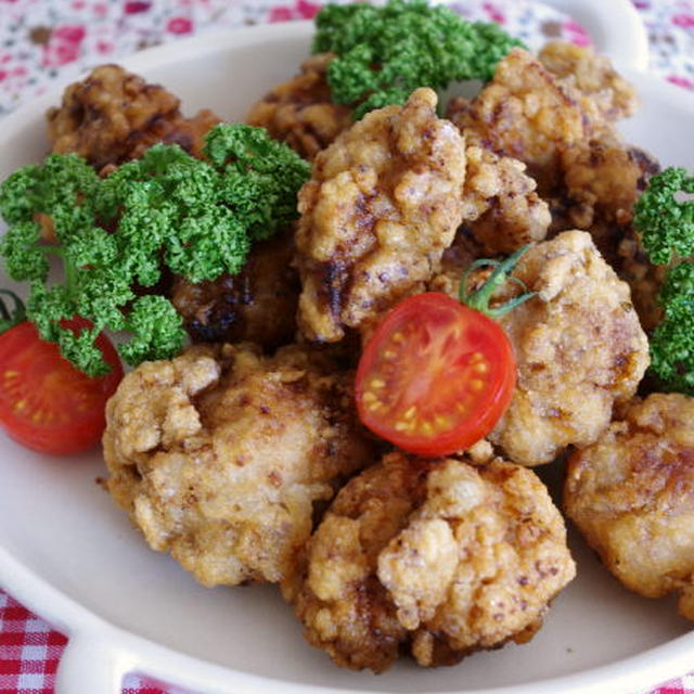 ピリ辛！七味マヨから揚げ