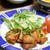 チキンのガーリックはちみつしょうゆ。晩ごはん。