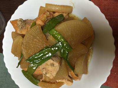 鶏肉と大根の煮物