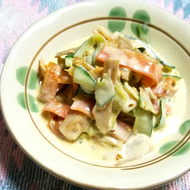 デパ地下の惣菜みたいなコボウサラダ By 春菜食堂さん レシピブログ 料理ブログのレシピ満載
