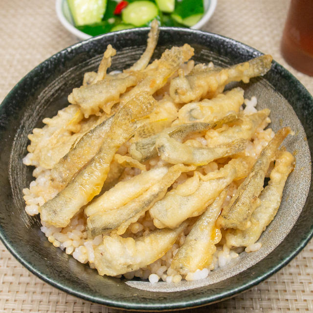 多摩川でハゼを釣ってデキハゼ天丼にしていただく