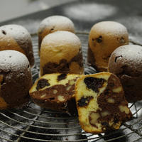 2層の発酵バターケーキ