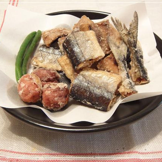 秋刀魚と梅干しの竜田揚げ By やすへちゃんさん レシピブログ 料理ブログのレシピ満載