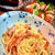スパゲッティ・カルボナーラ & カプレーゼ ～ 今日はイタリアン♡
