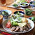 レモンペッパーポークで和定食。