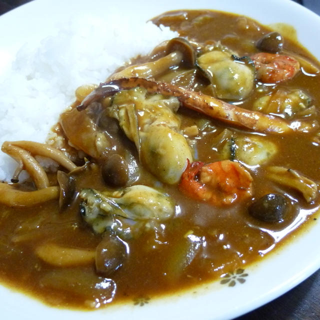 牡蠣たっぷりシーフードカレー By ゆきんこさん レシピブログ 料理ブログのレシピ満載