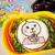 まあるい海苔でＱＯＯオムライスキャラ弁