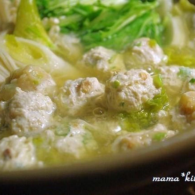 我が家の鶏団子鍋 By Mayu さん レシピブログ 料理ブログのレシピ満載