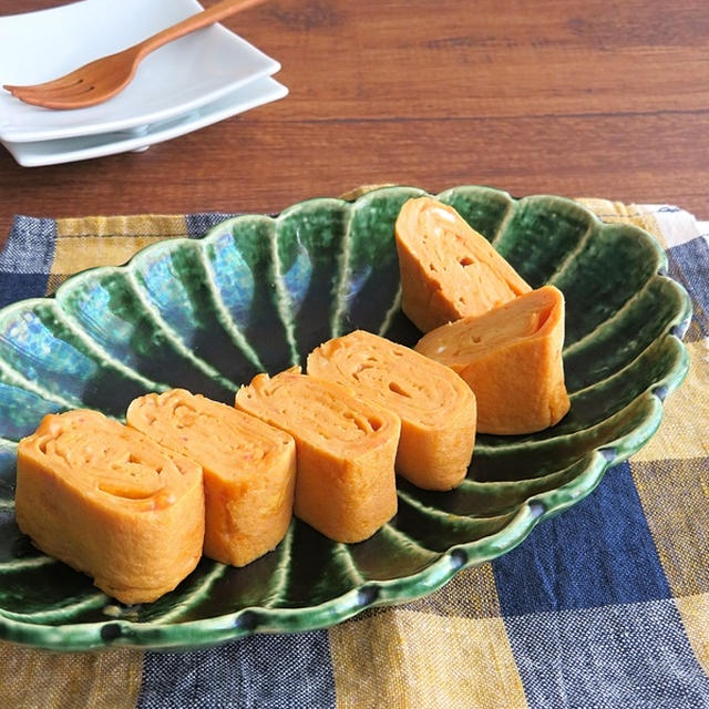 簡単アレンジ卵焼き トマトジュースのだし巻き By Kaana57さん レシピブログ 料理ブログのレシピ満載