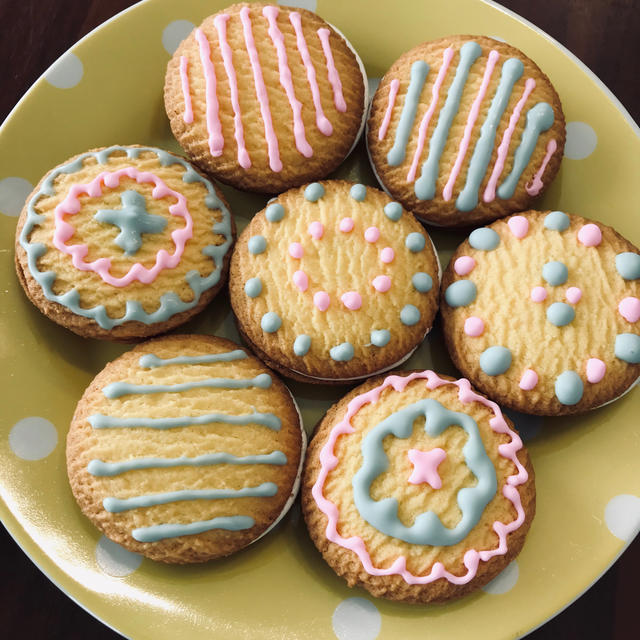 マシュマロサンドクッキー By さえきちさん レシピブログ 料理ブログのレシピ満載