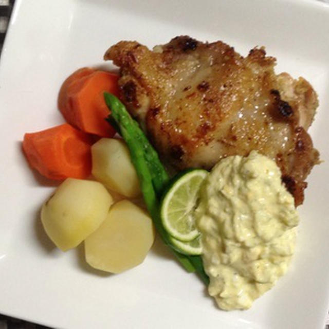 鶏肉すだちソテーすだちタルタルソース添え By Usagiさん レシピブログ 料理ブログのレシピ満載