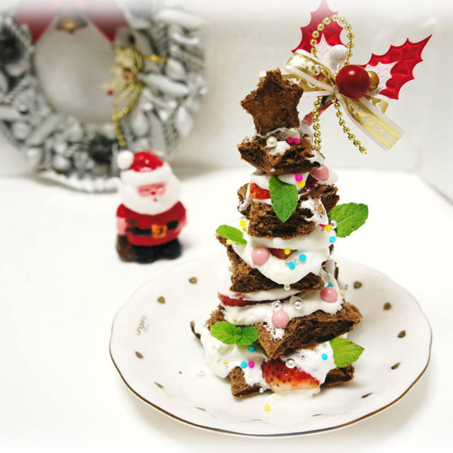 クリスマス クリスマスツリーケーキ By Aliceさん レシピブログ 料理ブログのレシピ満載