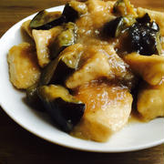 しっとり柔らか○鶏胸肉と茄子のみぞれ煮