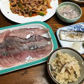 二女の魚釣りと魚ぎょぎょの晩ご飯２