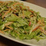 千切り野菜の梅マヨ和え