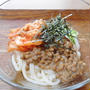 キムチ納豆うどん