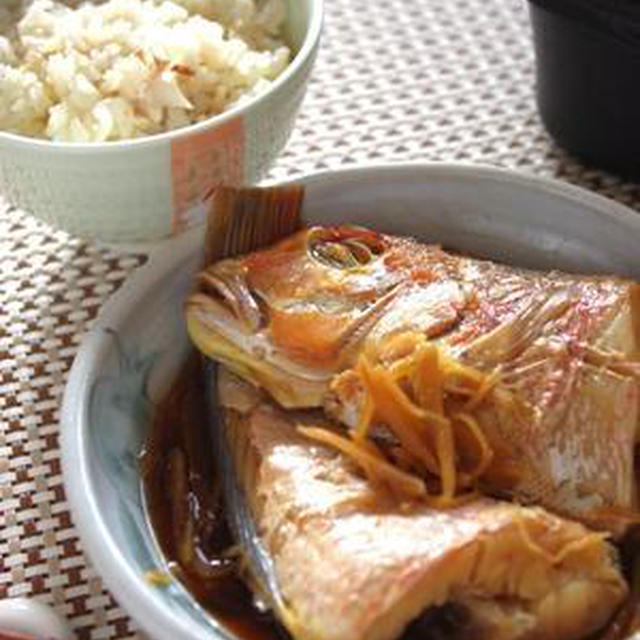 甘鯛飯と甘鯛の煮付 By ゆかさん レシピブログ 料理ブログのレシピ満載