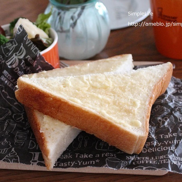 バターとお砂糖ふんわり食パン By えつこさん レシピブログ 料理ブログのレシピ満載
