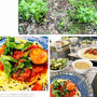 日曜ランチは庭のバジルとフレッシュトマト・茄子のパスタ～昨日の夕食も残り物食材で中華