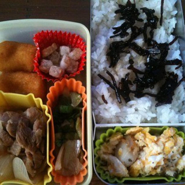 鶏肉と大根の生姜煮弁当