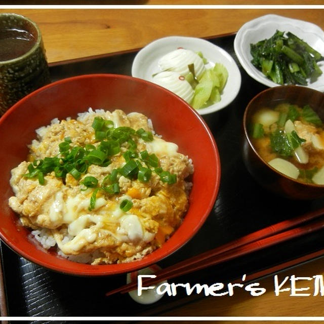 今日のお昼ご飯と朝のスープ