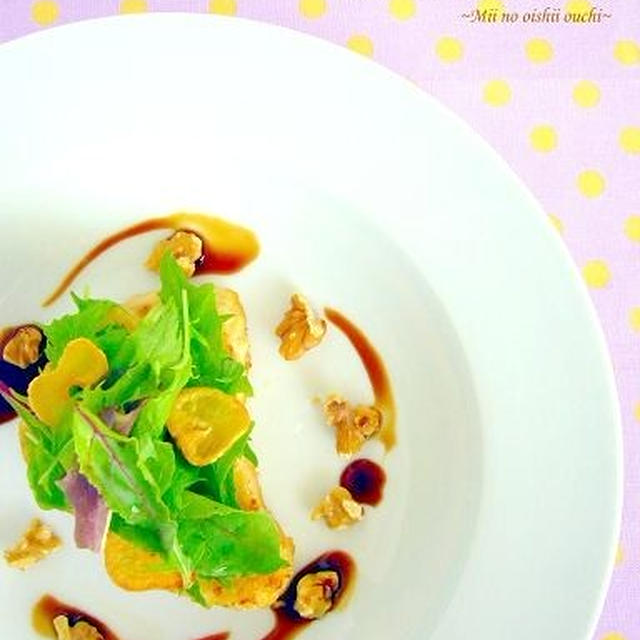 かじきのムニエル 胡桃とバルサミコを添えて By みぃさん レシピブログ 料理ブログのレシピ満載