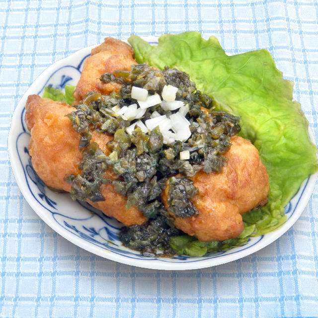 青しその実の油淋鶏 By ショクくんカイちゃんさん レシピブログ 料理ブログのレシピ満載