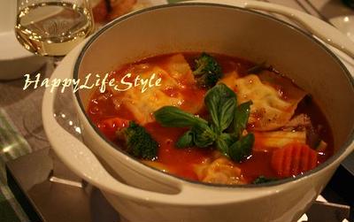 トマト鍋のスープベース