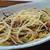 梅と塩こぶのパスタ