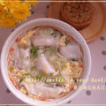 ゆず胡椒風味♪かんたん卵スープで餃子スープ by MOMONAOさん