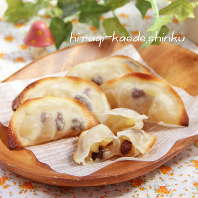 簡単おやつ 餃子の皮 トースターでアップルパイ風 By Shinkuさん レシピブログ 料理ブログのレシピ満載