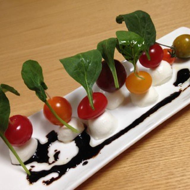 カラフルトマトのピンチョスカプレーゼ By Nicoさん レシピブログ 料理ブログのレシピ満載