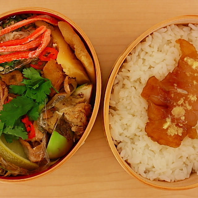 白身魚のずけ弁当