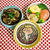 一学期終了！なめこ一年生メダル仕様彩色海苔切りキャラ弁／保温弁当箱で牛丼♪