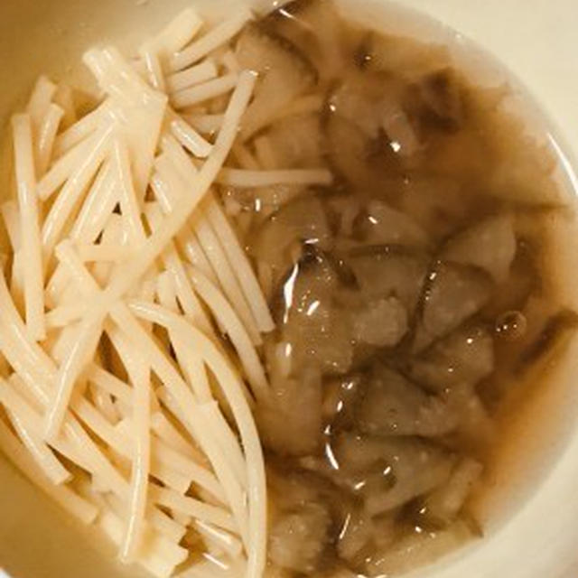 母親の介護食・嚥下食に餡かけ茄子パスタを作り一緒に食べてみました