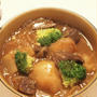 タバスコで牛肉の赤ワイン煮込み