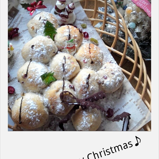 クリスマスのステキな思い出に クリスマスツリーパン By フェリーチェさん レシピブログ 料理ブログのレシピ満載