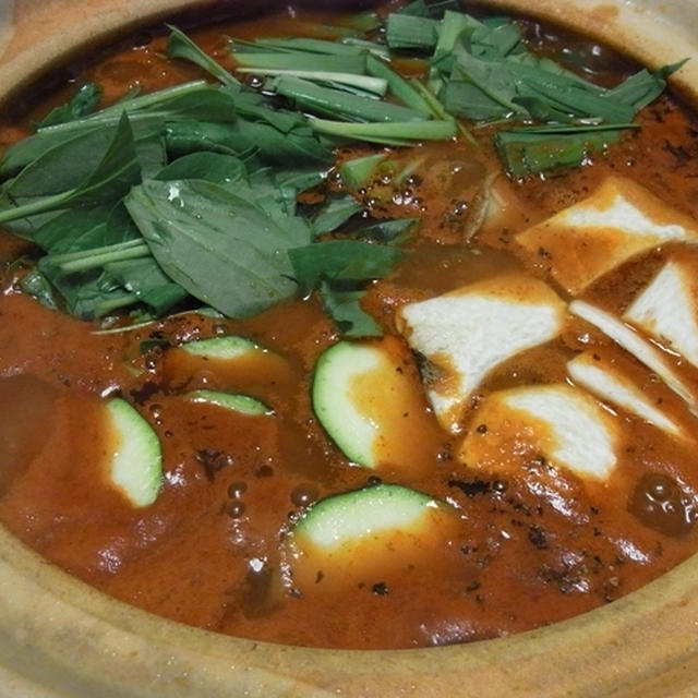 2012年ブログ納め　濃厚トマトのアラビアータ鍋