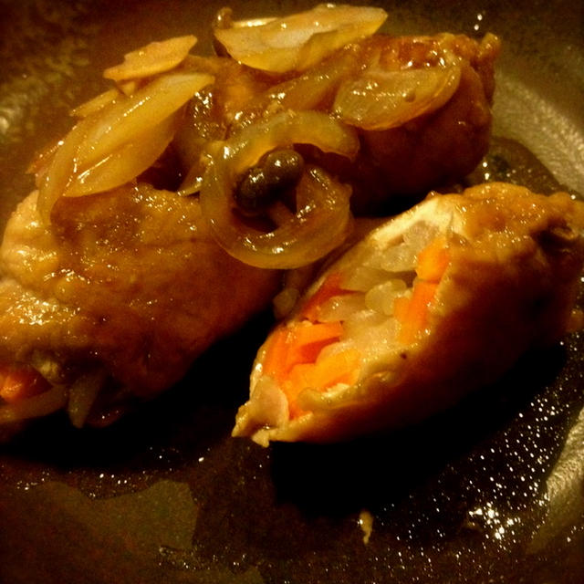 お肉でくるくるうまうま焼き★
