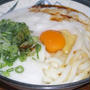 釜玉山かけうどん