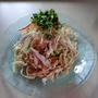 胡麻だれ冷製うどんサラダ