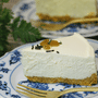バレンタインホワイトチョコチーズケーキ