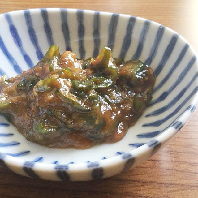 ししとう味噌と家事見習いさん☆