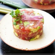 簡単おしゃれ♪「マグロのタルタル」
