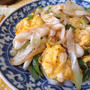 うま味がスゴイよ♪　上州ねぎとたまごのおかか醤油炒め
