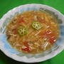 トマトとおくらの卵スープ