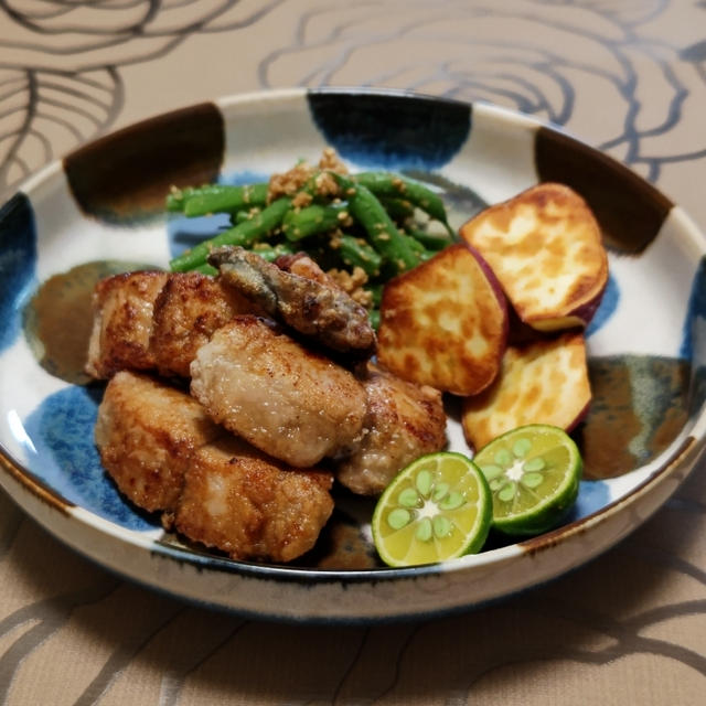 カツオの竜田揚げ