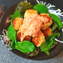 今宵は人参狂。食欲投げっぱなしオーロラキャロットナゲット（糖質6.1g）